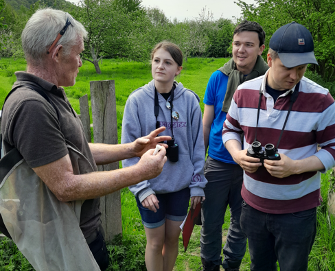 Wildlife survey carried out by our volunteer group