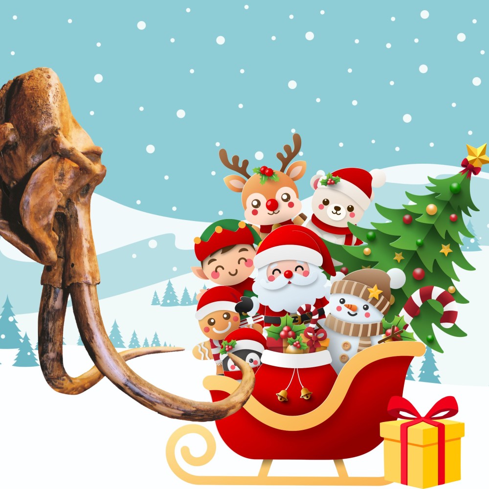 1pm - 2pm A Mammoth Santa Trail